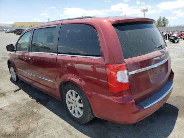 2C4RC1BG7DR621181 - 2013 CHRYSLER TOWN & COU TOURING 栗色 照片 2