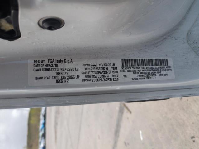 ZFBERFAT3G6C46058 - 2016 RAM PROMASTER WHITE photo 12