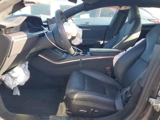 5YJSA1E52PF527601 - 2023 TESLA MODEL S CHARCOAL photo 7