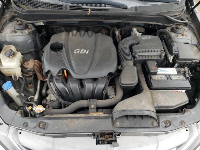 5NPEB4AC4CH465775 - 2012 HYUNDAI SONATA GLS GRAY photo 11