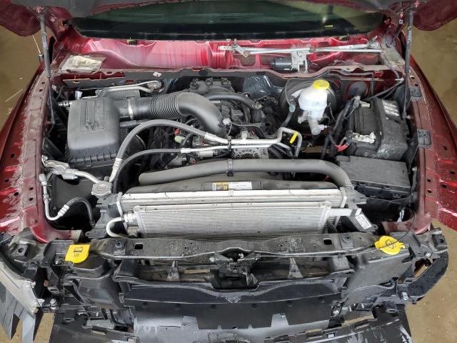 1C6RR7TT3MS518228 - 2021 RAM 1500 CLASS SLT 栗色 照片 11