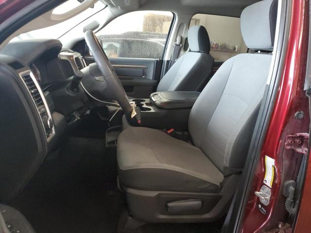 1C6RR7TT3MS518228 - 2021 RAM 1500 CLASS SLT 栗色 照片 7