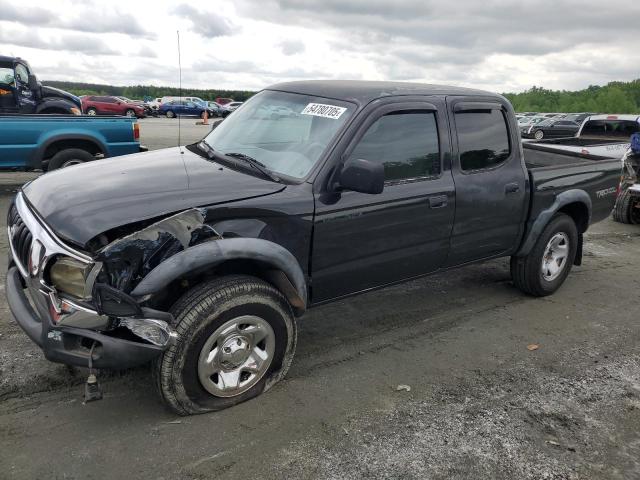 5TEGM92N11Z779295 - 2001 TOYOTA TACOMA DOUBLE CAB PRERUNNER BLACK photo 1