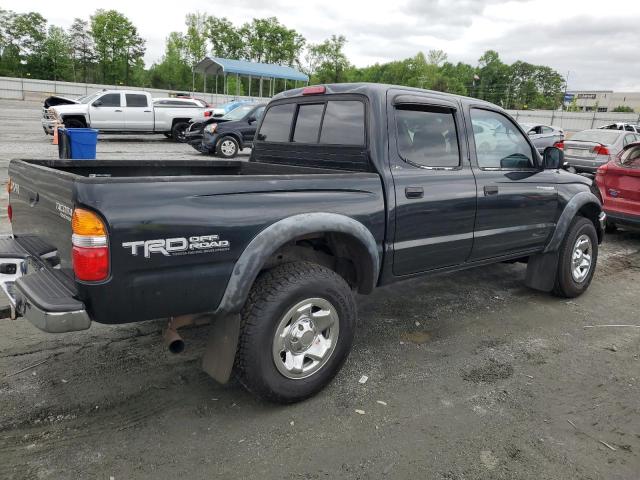 5TEGM92N11Z779295 - 2001 TOYOTA TACOMA DOUBLE CAB PRERUNNER BLACK photo 3