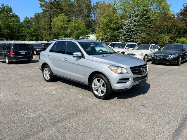 4JGDA5HB1EA423023 - 2014 MERCEDES-BENZ ML 350 4MATIC SILVER photo 2