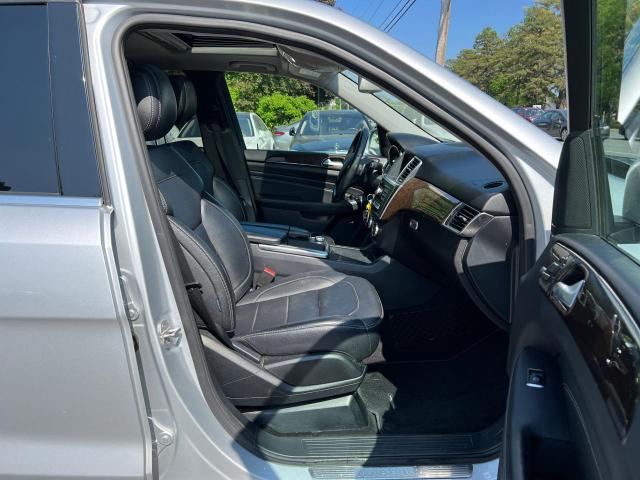 4JGDA5HB1EA423023 - 2014 MERCEDES-BENZ ML 350 4MATIC SILVER photo 5