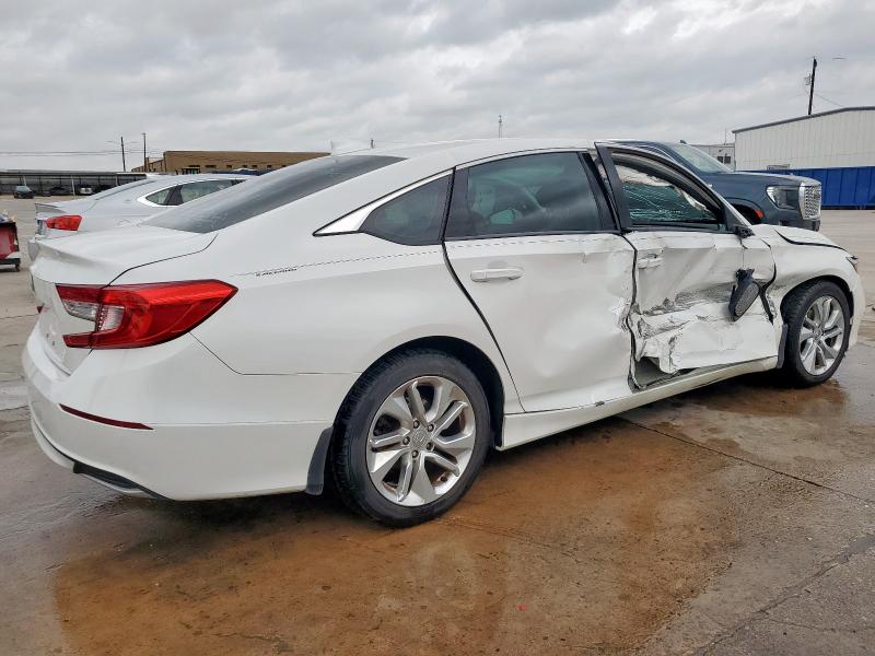 1HGCV1F11KA101275 - 2019 HONDA ACCORD LX Weiß Foto 3