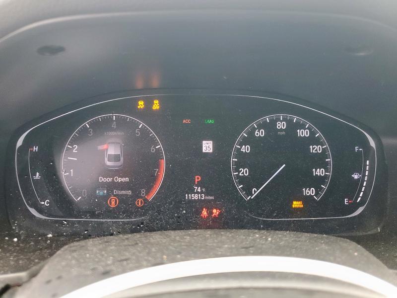 1HGCV1F11KA101275 - 2019 HONDA ACCORD LX Weiß Foto 9