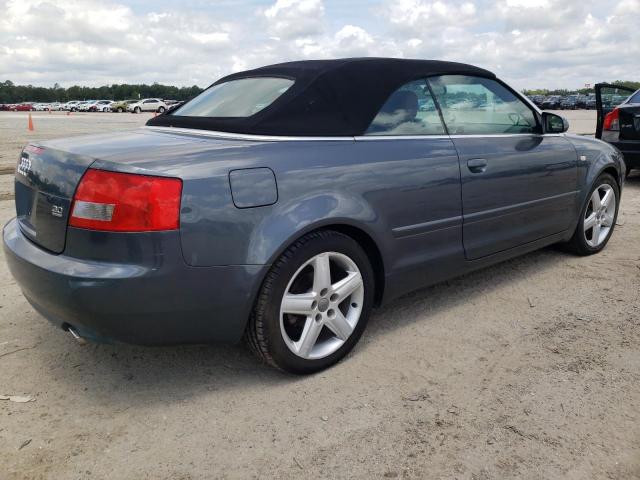 WAUDT48H95K010450 - 2005 AUDI A4 QUATTRO CABRIOLET GRAY photo 3