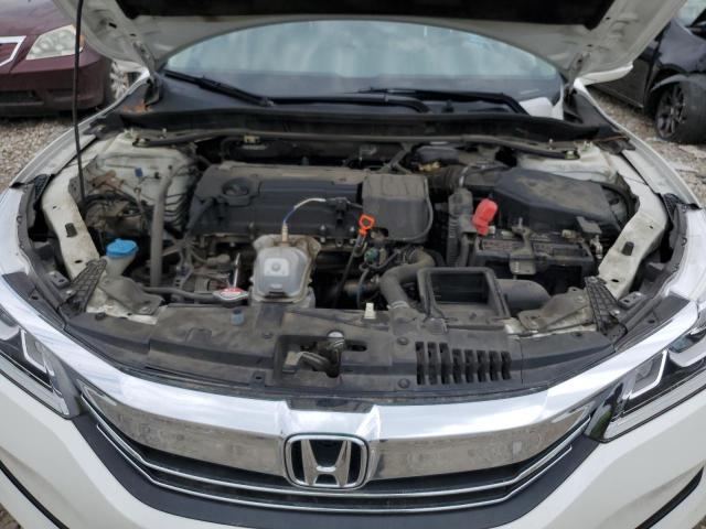 1HGCR2F82GA237221 - 2016 HONDA ACCORD EXL WHITE photo 11