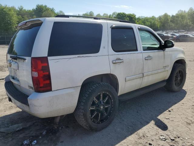 1GNFK13007R292204 - 2007 CHEVROLET TAHOE K1500 WHITE photo 3