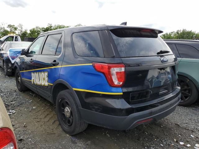 1FM5K8AT9GGA37228 - 2016 FORD EXPLORER POLICE INTERCEPTOR BLACK photo 2