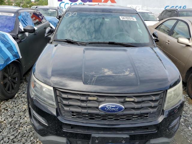 1FM5K8AT9GGA37228 - 2016 FORD EXPLORER POLICE INTERCEPTOR BLACK photo 5
