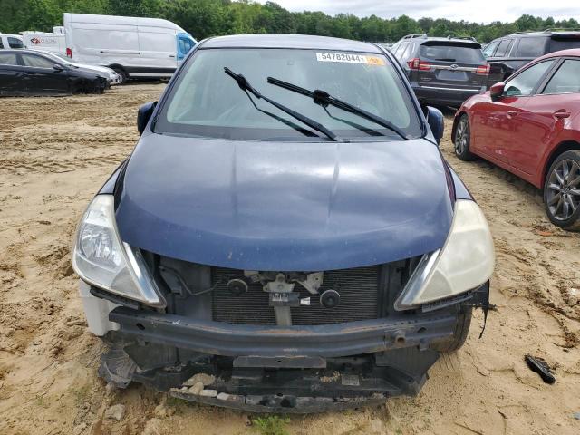 3N1BC11E18L366177 - 2008 NISSAN VERSA S BLUE photo 5