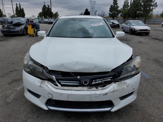 1HGCR6F59EA000249 - 2014 HONDA ACCORD HYBRID EXL WHITE photo 5