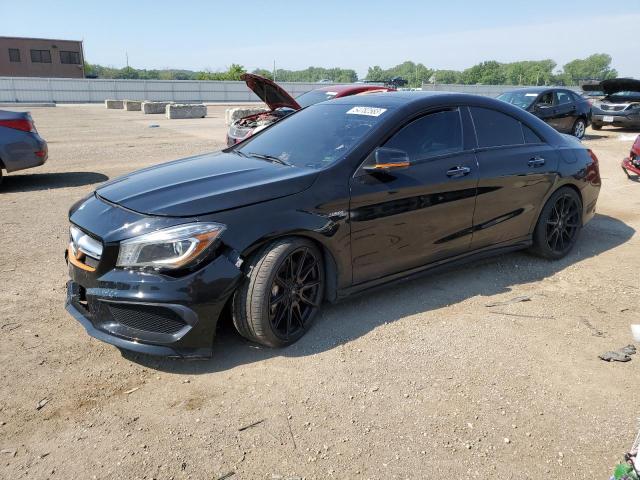 WDDSJ5CB4GN352792 - 2016 MERCEDES-BENZ CLA 45 AMG BLACK photo 1