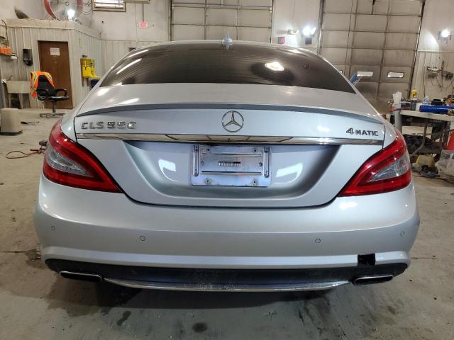 WDDLJ9BB3CA021409 - 2012 MERCEDES-BENZ CLS 550 4MATIC GRAY photo 6