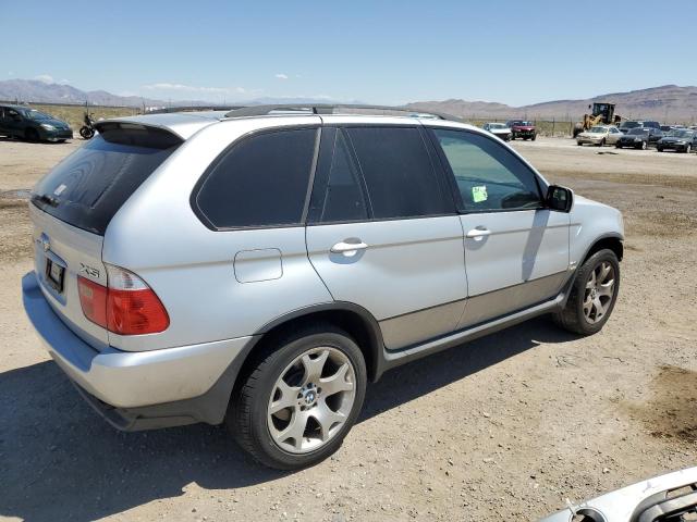 5UXFB33523LH49223 - 2003 BMW X5 4.4I SILVER photo 3