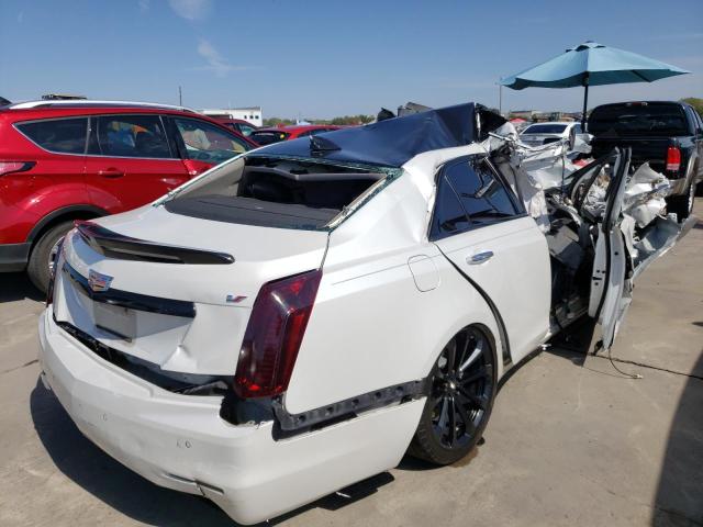 1G6AU5S85G0131382 - 2016 CADILLAC CTS VSPORT WHITE photo 4