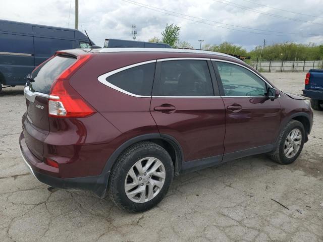 2HKRM4H70GH657527 - 2016 HONDA CR-V EXL Burgund zdjęcie 3