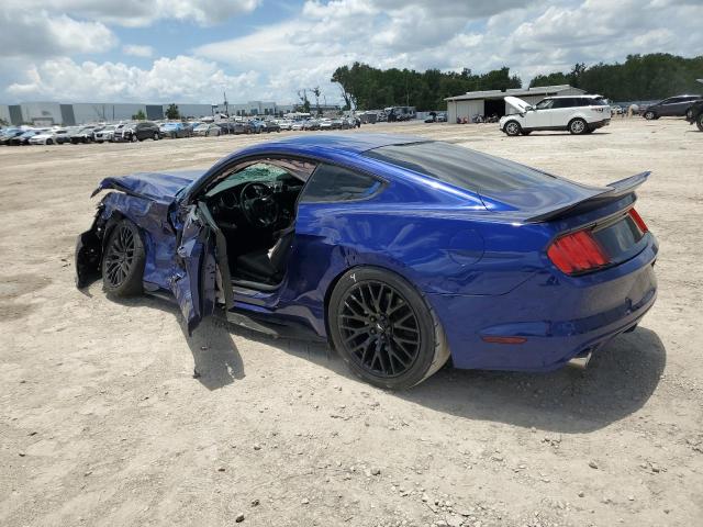 1FA6P8CFXF5417373 - 2015 FORD MUSTANG GT BLUE photo 2