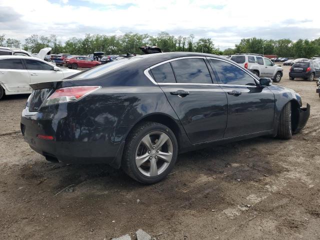 19UUA9F54CA006616 - 2012 ACURA TL BLACK photo 3