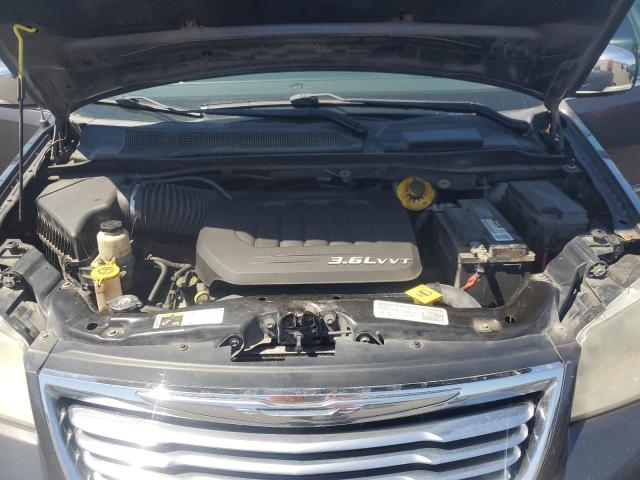 2C4RC1CG9ER341116 - 2014 CHRYSLER TOWN & COU TOURING L CHARCOAL photo 12