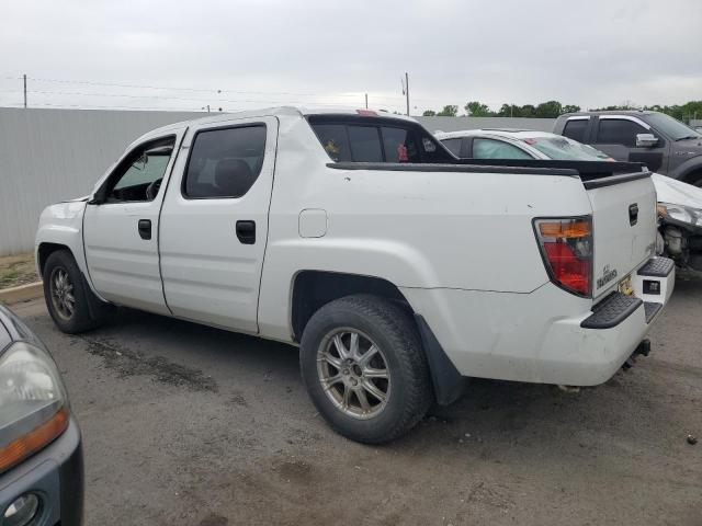 2HJYK16278H508836 - 2008 HONDA RIDGELINE RT WHITE photo 2