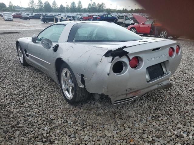 1G1YY22G145113460 - 2004 CHEVROLET CORVETTE SILVER photo 2