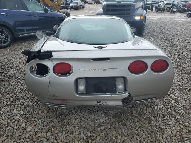 1G1YY22G145113460 - 2004 CHEVROLET CORVETTE SILVER photo 6