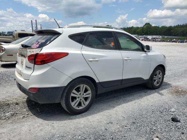 KM8JU3AC3DU755835 - 2013 HYUNDAI TUCSON GLS WHITE photo 3