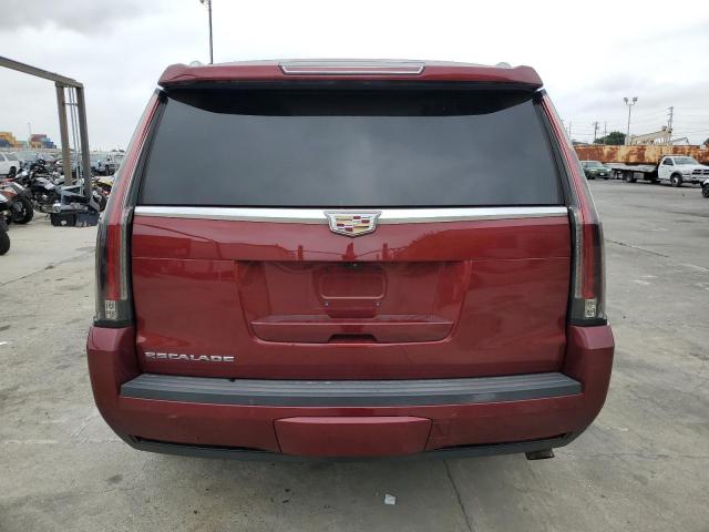 1GYS4DKJ0JR283338 - 2018 CADILLAC ESCALADE PLATINUM BURGUNDY photo 6