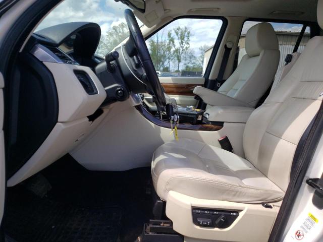 SALSK25489A190897 - 2009 LAND ROVER RANGE ROVE HSE WHITE photo 7