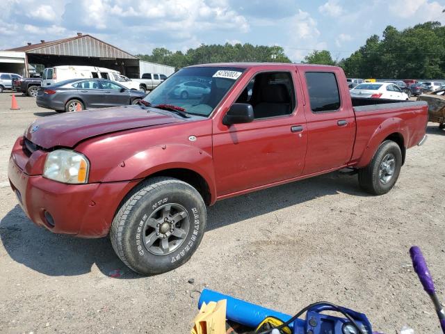 1N6ED29X94C472012 - 2004 NISSAN FRONTIER CREW CAB XE V6 BURGUNDY photo 1