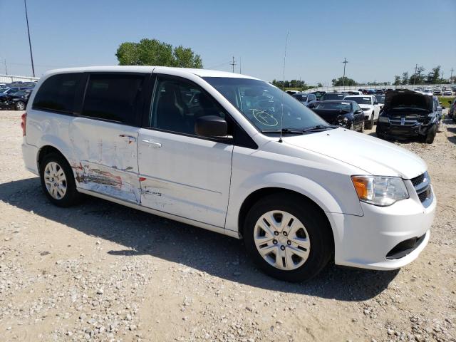 2C4RDGBG8HR855321 - 2017 DODGE GRAND CARA SE WHITE photo 4