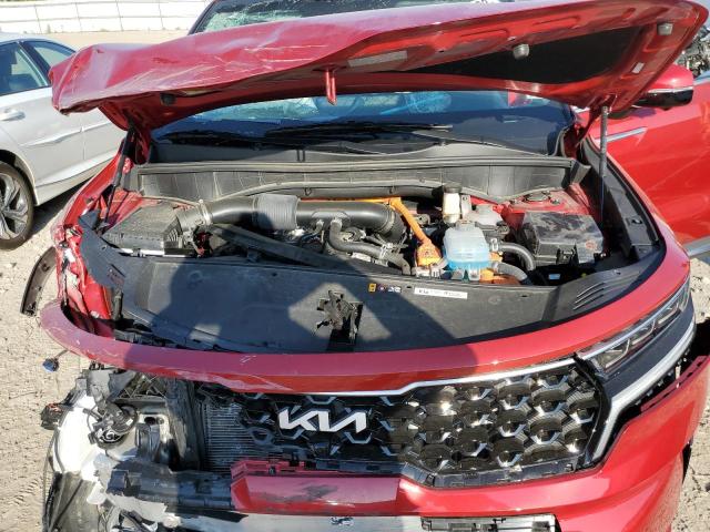 KNDRMDLH5N5067997 - 2022 KIA SORENTO SX PRESTIGE RED photo 12