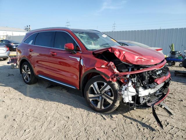 KNDRMDLH5N5067997 - 2022 KIA SORENTO SX PRESTIGE RED photo 4