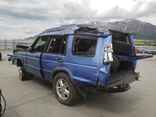 SALTW16423A810426 - 2003 LAND ROVER DISCOVERY SE BLUE photo 2