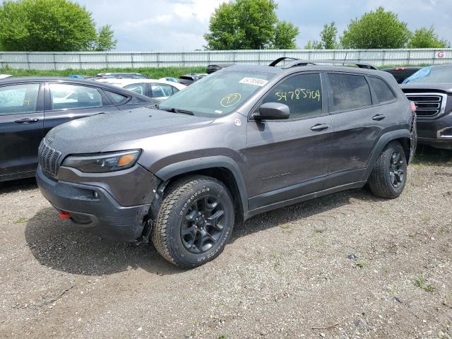1C4PJMBX2KD217042 - 2019 JEEP CHEROKEE TRAILHAWK BLACK photo 1