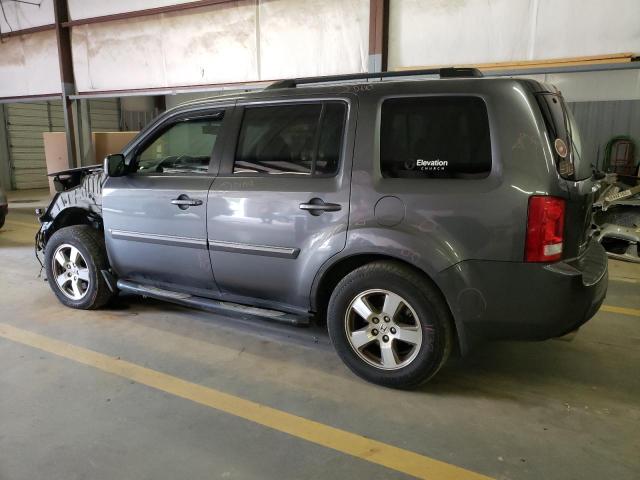 5FNYF3H61BB026798 - 2011 HONDA PILOT EXL GRAY photo 2