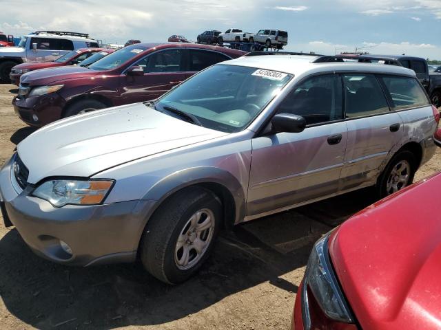 4S4BP61C877324794 - 2007 SUBARU LEGACY OUTBACK 2.5I SILVER photo 1