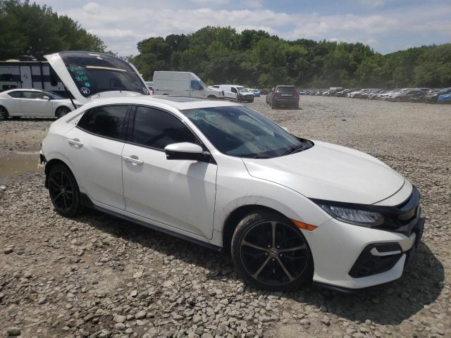 SHHFK7H91MU407959 - 2021 HONDA CIVIC SPORT TOURING WHITE photo 4