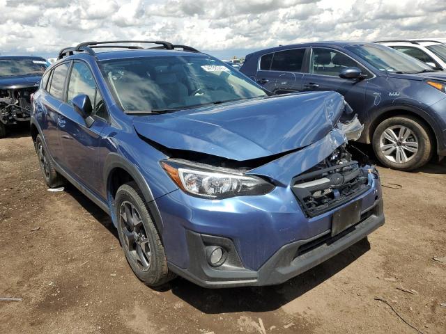 JF2GTABC1JH292569 - 2018 SUBARU CROSSTREK PREMIUM BLUE photo 4