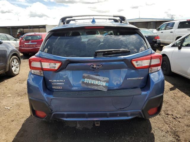 JF2GTABC1JH292569 - 2018 SUBARU CROSSTREK PREMIUM BLUE photo 6