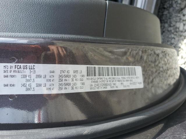 2C4RC1FG7KR681419 - 2019 CHRYSLER PACIFICA TOURING PLUS 灰色 照片 13