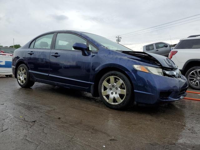 1HGFA16559L026624 - 2009 HONDA CIVIC LX BLUE photo 4