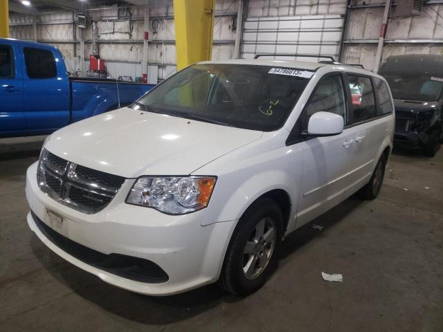 2D4RN3DG4BR639513 - 2011 DODGE GRAND CARA MAINSTREET WHITE photo 1