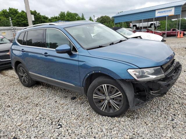 3VV3B7AX1KM078722 - 2019 VOLKSWAGEN TIGUAN SE BLUE photo 4