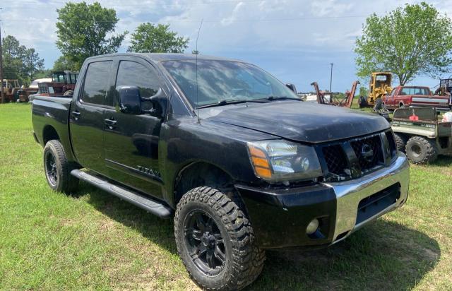 1N6AA07BX5N513840 - 2005 NISSAN TITAN XE BLACK photo 1