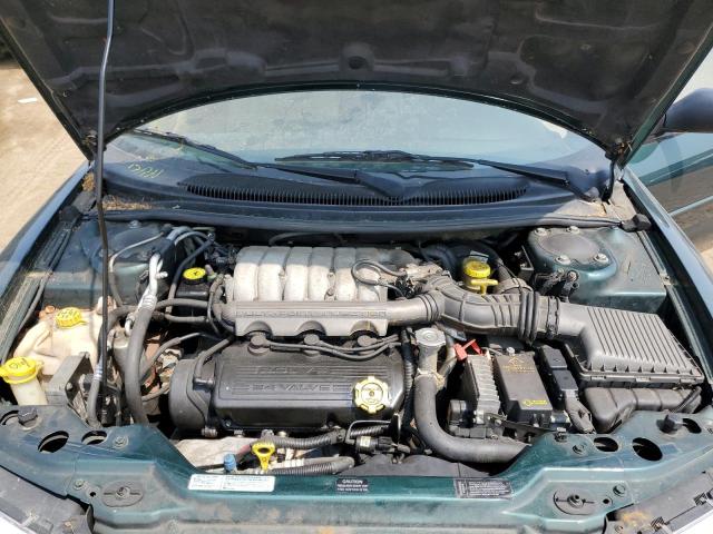 3C3EL45H4TT278091 - 1996 CHRYSLER SEBRING JX GREEN photo 11